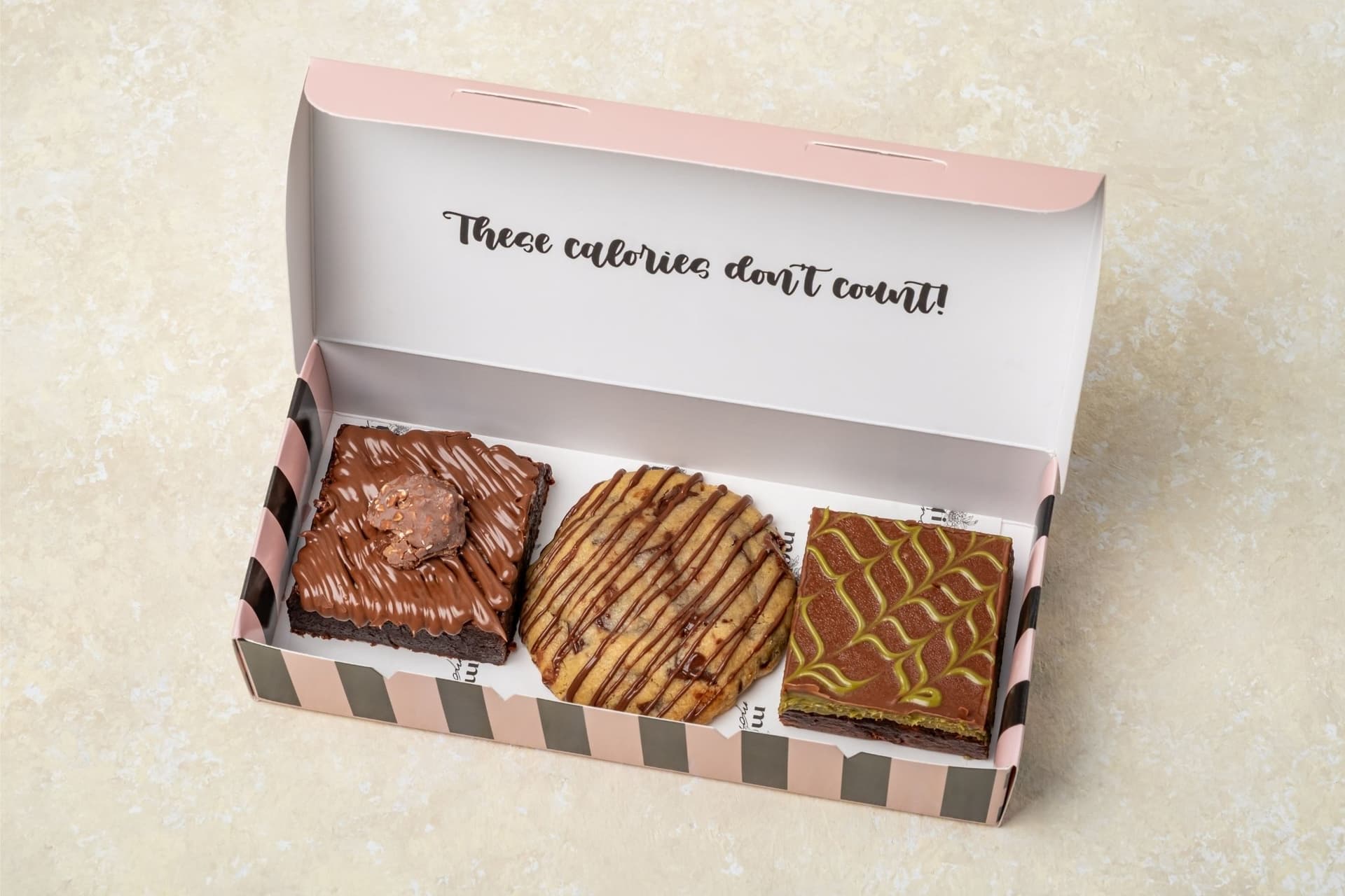 Mix Brownies and Cookies Box of 3